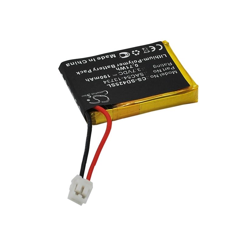 Li-polymer Battery Fits Sportdog, Fieldtrainer 425, Fieldtrainer 425s, Ft-125 Transmitter 3.7v, 190mah Dog Collar Cameron Sino Technology Limited