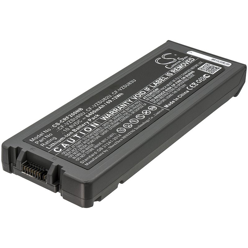 Li-ion Battery fits Panasonic, Toughbook Cf-c2, Toughbook Cf-c2 Mk1 10.8V, 6400mAh Notebook & Laptop Cameron Sino Technology Limited