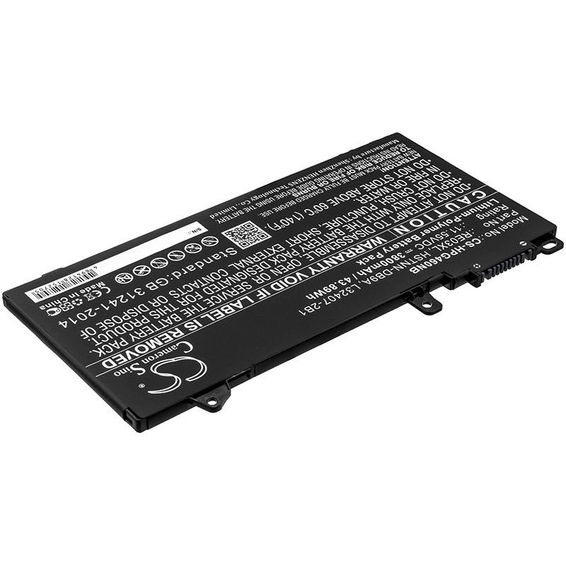 Li-Polymer Battery fits Hp, 66 Pro 13 G2, 6bn40ea 11.55V, 3800mAh Notebook & Laptop Cameron Sino Technology Limited