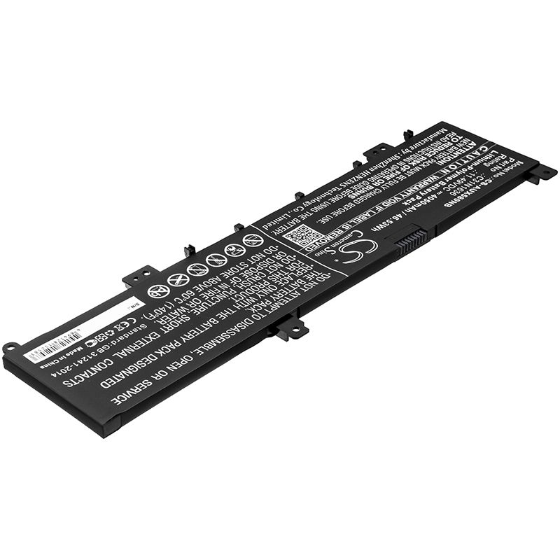 Li-Polymer Battery fits Asus, N580, N580gd 11.49V, 4050mAh Notebook & Laptop Cameron Sino Technology Limited