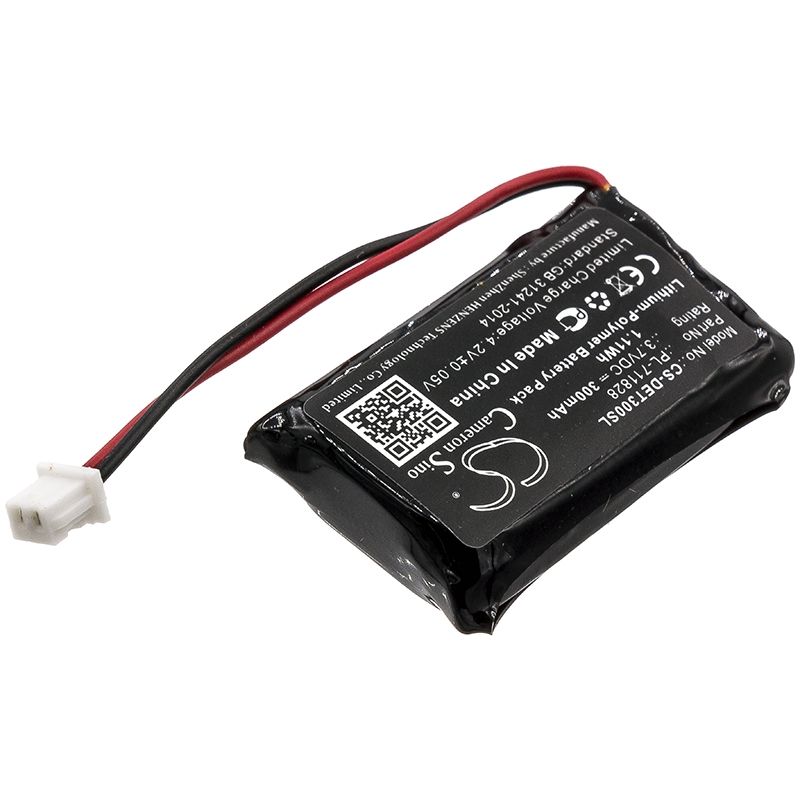 Li-Polymer Battery fits Educator, 300tstransmitter, Et-300-lreceiver, Et-300receiver 3.7V, 300mAh Dog Collar Cameron Sino Technology Limited