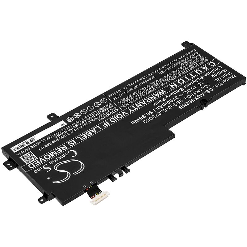 Li-Polymer Battery fits Asus, Ux562, Ux562fd 15.4V, 3700mAh Notebook & Laptop Cameron Sino Technology Limited