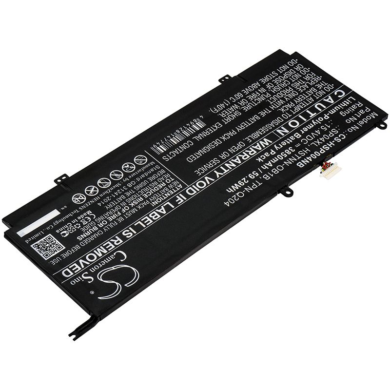 Li-Polymer Battery fits Hp, Pectre X360 13-ap0044tu, Spectre X360 13-ap0000na 15.4V, 3850mAh Notebook & Laptop Cameron Sino Technology Limited