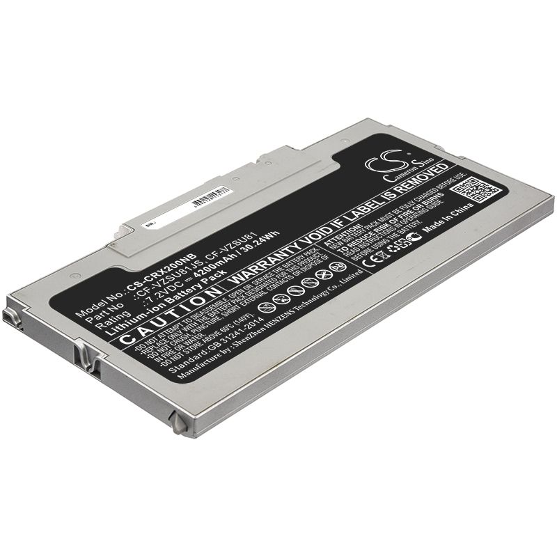 Li-ion Battery fits Panasonic, Cf-ax2, Cf-ax3 7.2V, 4200mAh Computer Cameron Sino Technology Limited (Suspended)