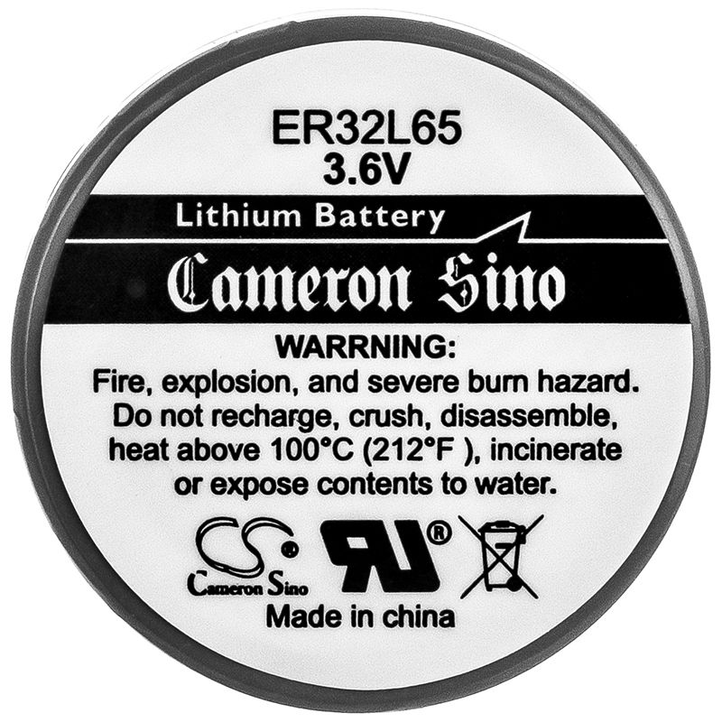 Li-SOCl2 Battery fits Li-socl2 Er32l65 3.6V, 1000mAh ER32L65 Cameron Sino Technology Limited