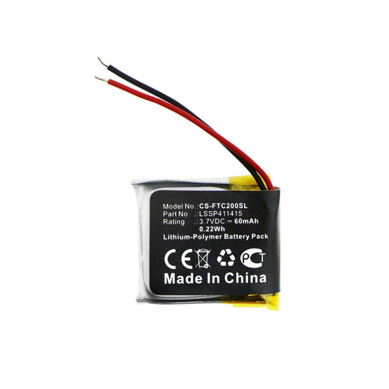 Li-Polymer Battery fits Fitbit, Charge 2 3.7V, 60mAh Smartwatch Cameron Sino Technology Limited