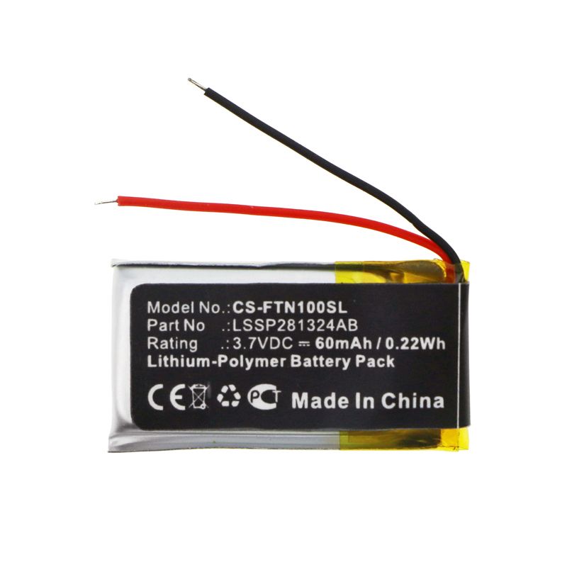 Li-Polymer Battery fits Fitbit, One 3.7V, 60mAh Smartwatch Cameron Sino Technology Limited