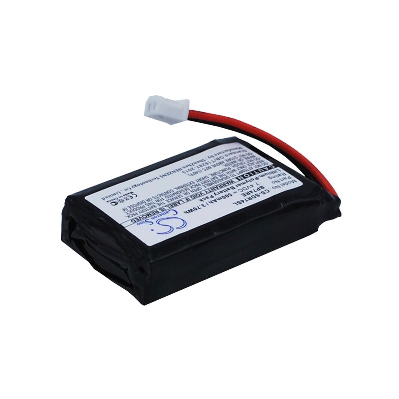 Li-polymer Battery Fits Dogtra, Edge Collar, Edge Receiver, Edge Remote Dog Training Collar 7.4v, 500mah Dog Collar Cameron Sino Technology Limited