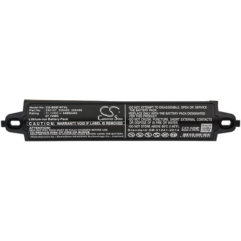 Li-ion Speaker Battery Fits Bose, 404600, Soundlink 11.1v, 3400mah Speaker Cameron Sino Technology Limited