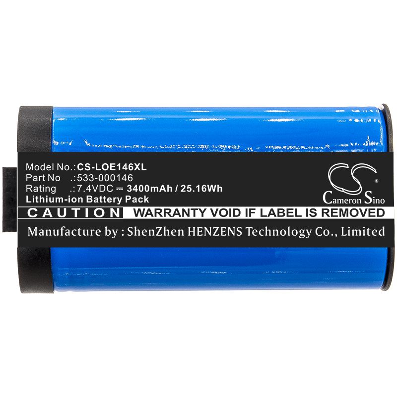 Li-ion Speaker Battery Fits Logitech, 084-000845, 984-001362 7.4v, 3400mah Speaker Cameron Sino Technology Limited