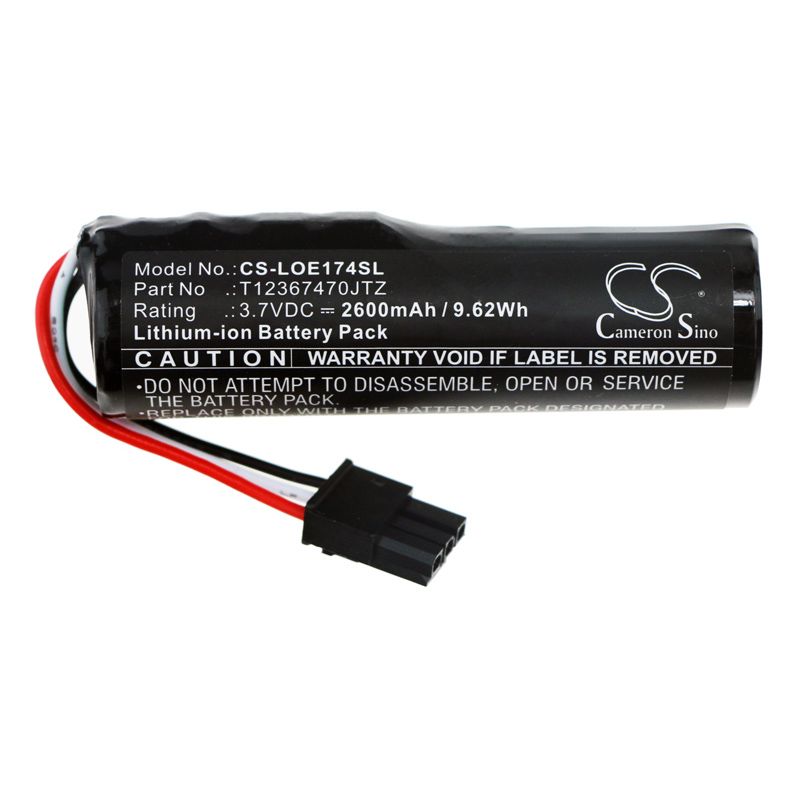Li-ion Speaker Battery fits Logitech, 1749lz0psas8, 884-000741 3.7V, 2600mAh Speaker Cameron Sino Technology Limited