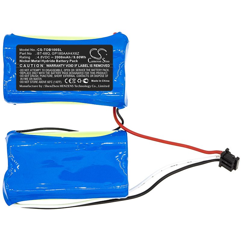 Ni-MH Battery fits Topcon, Ls-b100, Ls-b100 Machine Control Laser 4.8V, 2000mAh Equipment & Survey & Test Cameron Sino Technology Limited