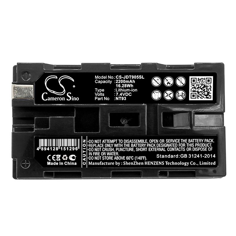 Li-ion Equipment Survey & Test Battery fits Jdsu, Nt1150, Nt1155 7.4V, 2200mAh Equipment Survey & Test Cameron Sino Technology Limited