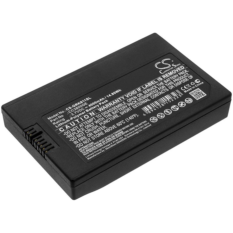 Li-Polymer Battery fits Ge, Dpi 612 Flex, Druck Dpi 611 3.7V, 4000mAh Equipment & Survey & Test Cameron Sino Technology Limited
