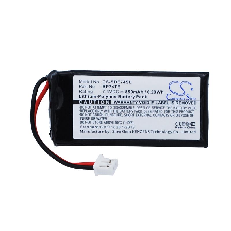 Li-polymer Battery Fits Dogtra, Da212, Edge Rt Transmitter, Edge Transmitter 7.4v, 850mah Dog Collar Cameron Sino Technology Limited