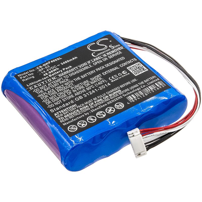Li-ion Battery fits Nissin, Kf4, Kf4a 14.4V, 3400mAh Equipment & Survey & Test Cameron Sino Technology Limited