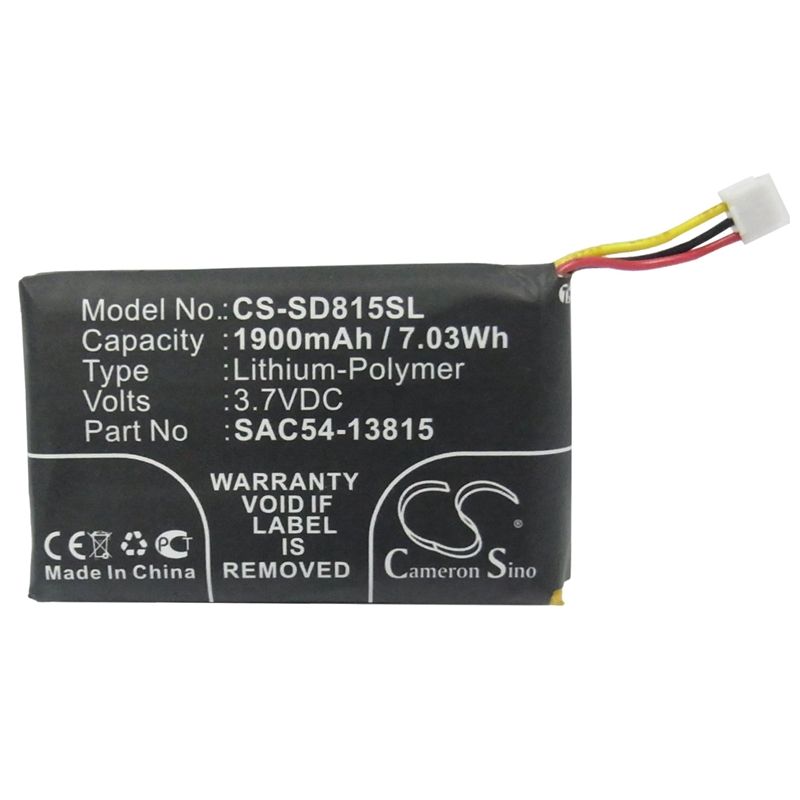 Li-polymer Battery Fits Sportdog, Tek V1l Handheld Transmitter, Tek-h, Tek-v1lt Handheld Transmitter 3.7v, 1900mah Dog Collar Cameron Sino Technology Limited