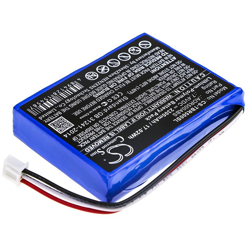 Li-Polymer Battery fits Tribrer, Aor500, Aor500-s 7.4V, 2300mAh Equipment & Survey & Test Cameron Sino Technology Limited