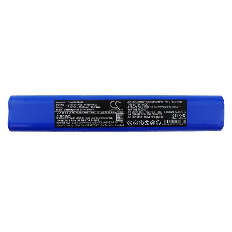 Ni-MH Battery fits Mettler, Toledo Cranemate 7.2V, 3500mAh Equipment & Survey & Test Cameron Sino Technology Limited