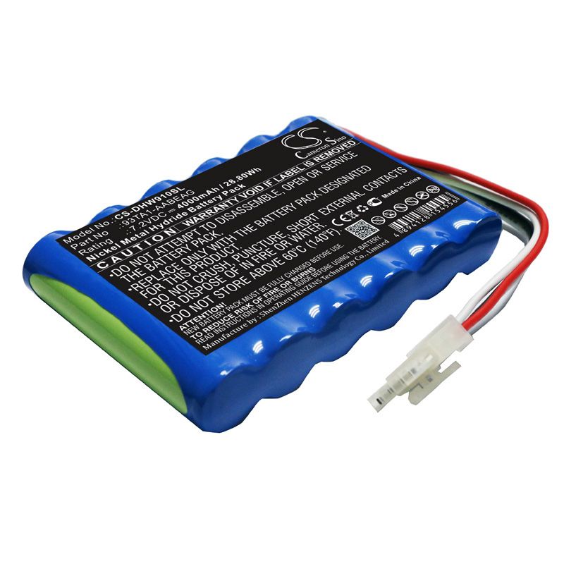 Ni-MH Battery fits Endress+hauser, Prosonic Flow 91w, Prosonic Flow 92f 7.2V, 4000mAh Equipment & Survey & Test Cameron Sino Technology Limited