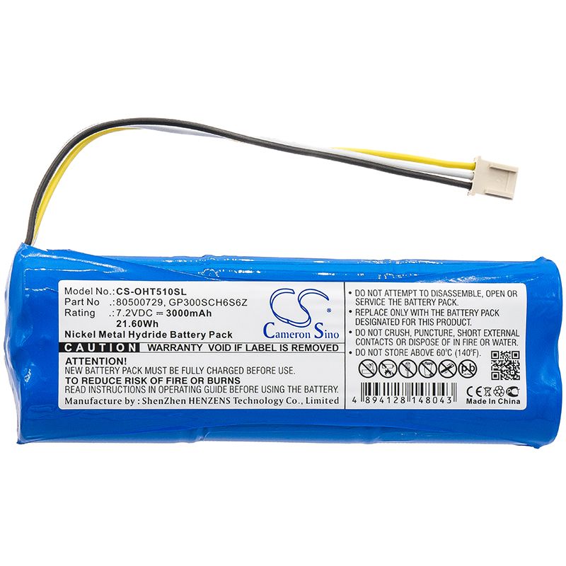 Ni-MH Battery fits Ohaus, Defender 5000 Bench Scale, T51p 7.2V, 3000mAh Equipment & Survey & Test Cameron Sino Technology Limited