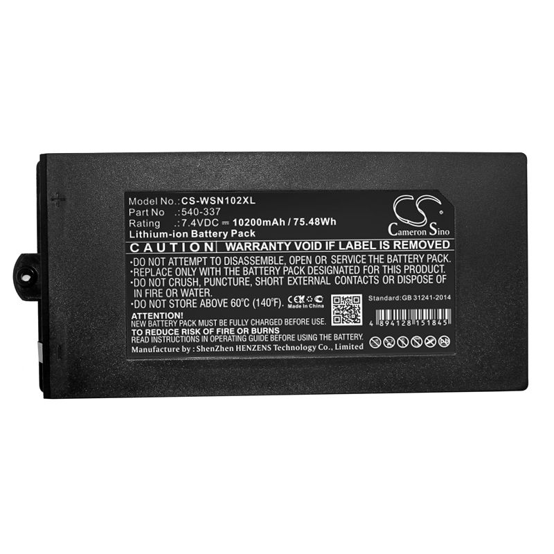 Li-ion Battery fits Owon, B-8000, Hc-pds 7.4V, 10200mAh Equipment & Survey & Test Cameron Sino Technology Limited