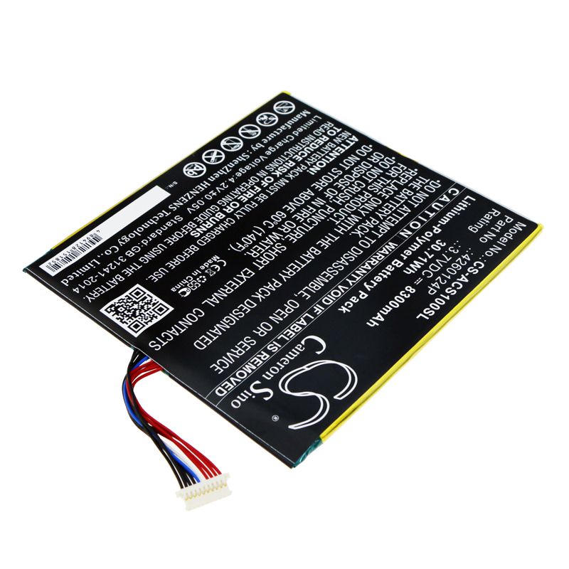 Li-Polymer Battery fits Acer, Aspire N15p2, One 10 S1002 3.7V, 8300mAh Computer Cameron Sino Technology Limited (Suspended)