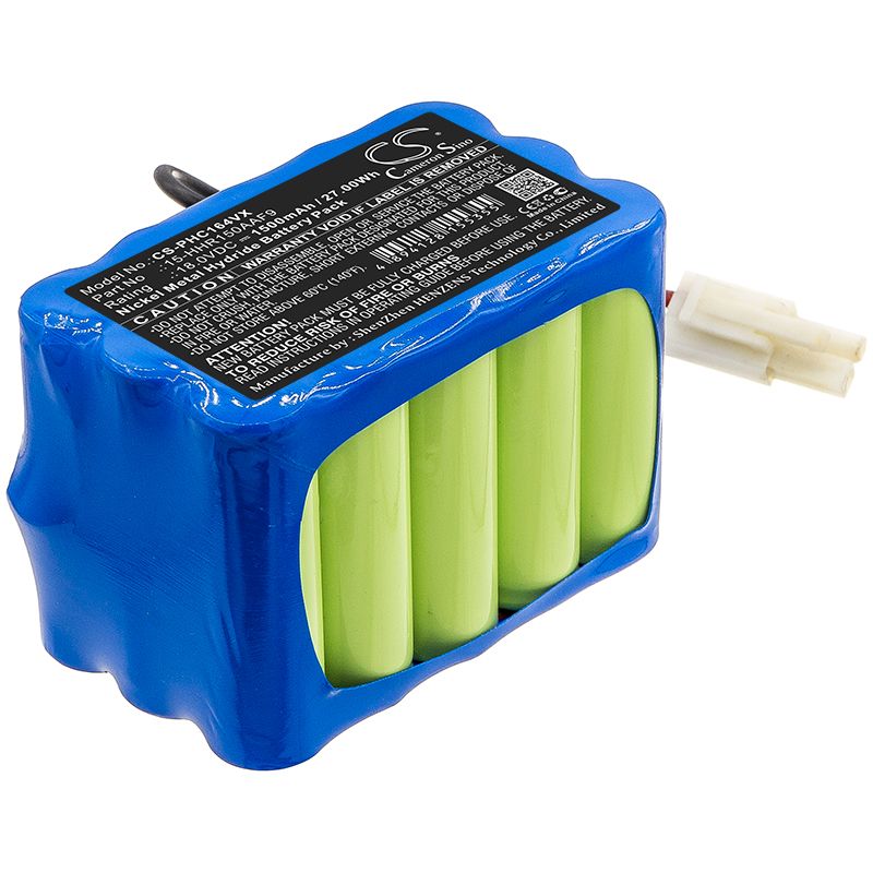 Ni-MH Battery fits Philips, Fc6164, Power Pro Fc6164/01 18.0V, 1500mAh Vacuum Cameron Sino Technology Limited