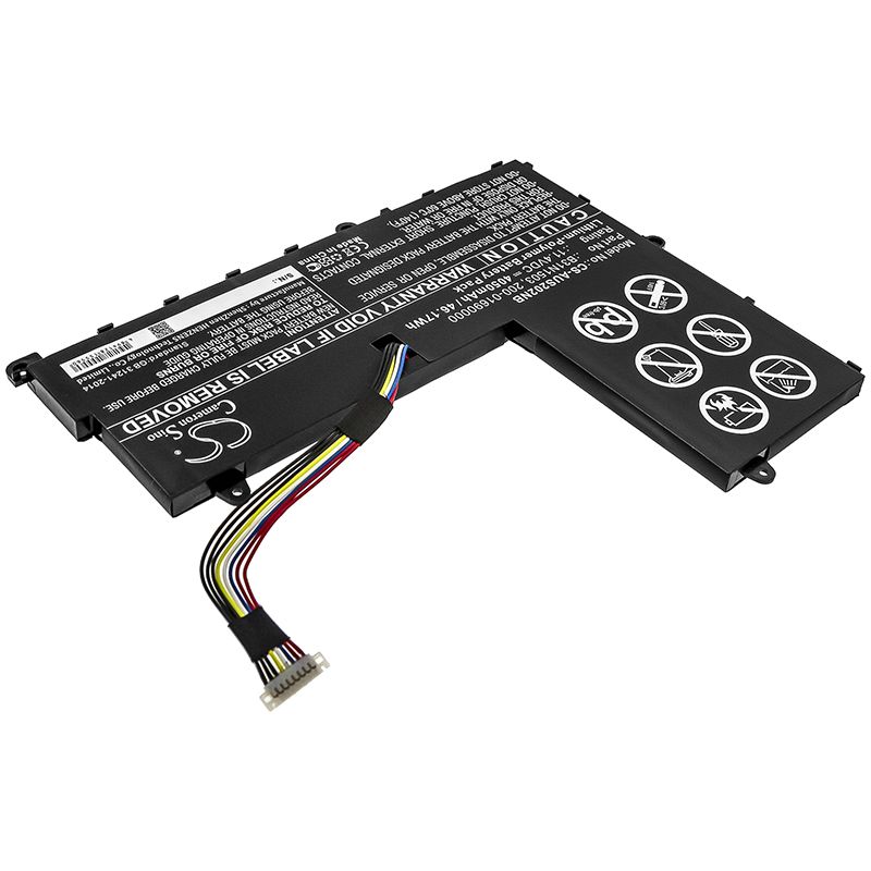 Li-Polymer Battery fits Asus, E202sa, E202sa Serie 11.4V, 4050mAh Notebook & Laptop Cameron Sino Technology Limited