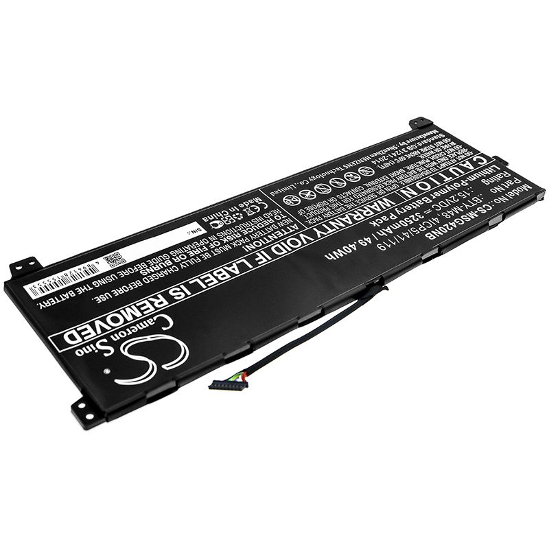 Li-Polymer Battery fits Mechrevo, I5 8250u 256gb, I5 8250u 8gb 15.2V, 3250mAh Notebook & Laptop Cameron Sino Technology Limited