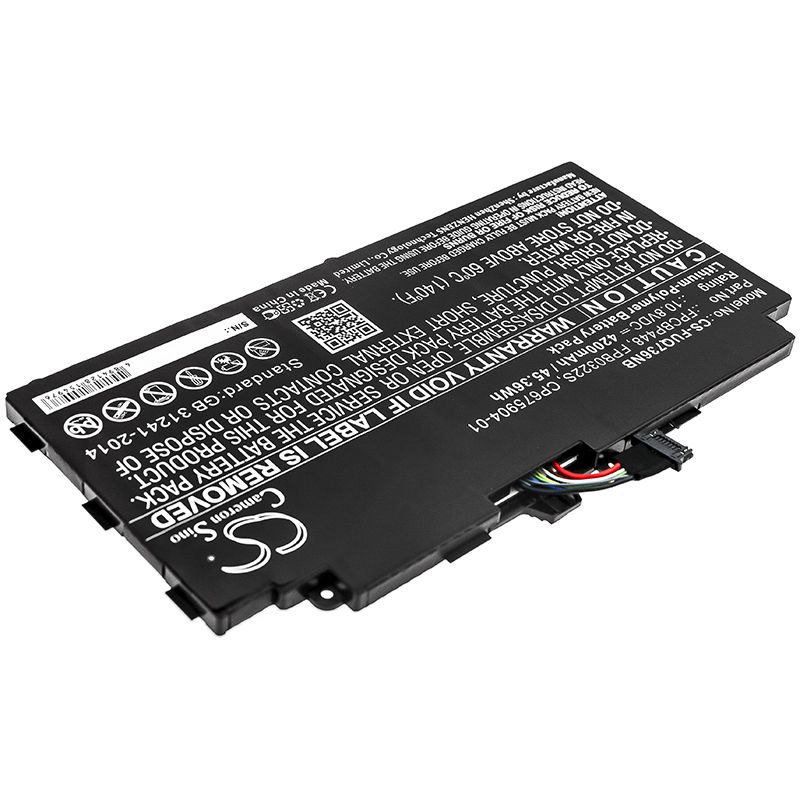 Li-Polymer Battery fits Fujitsu, Stylistic Q736, Stylistic Q737 10.8V, 4200mAh Notebook & Laptop Cameron Sino Technology Limited