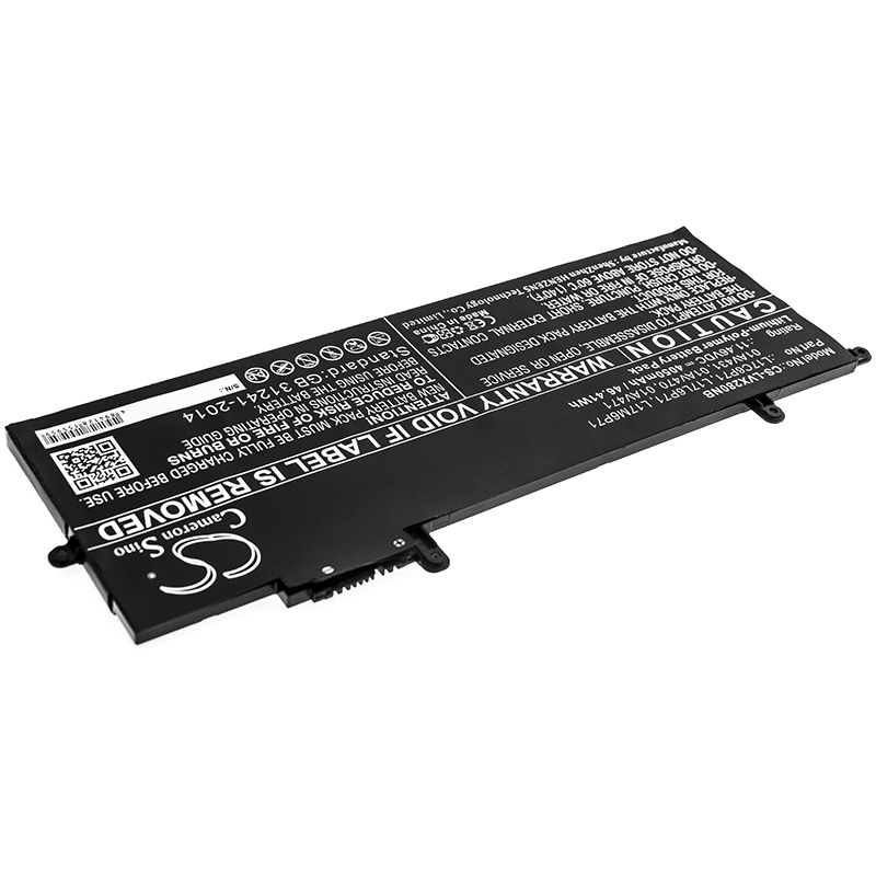 Li-Polymer Battery fits Lenovo, Thinkpad X280, Thinkpad X280 Ahk 11.46V, 4050mAh Notebook & Laptop Cameron Sino Technology Limited