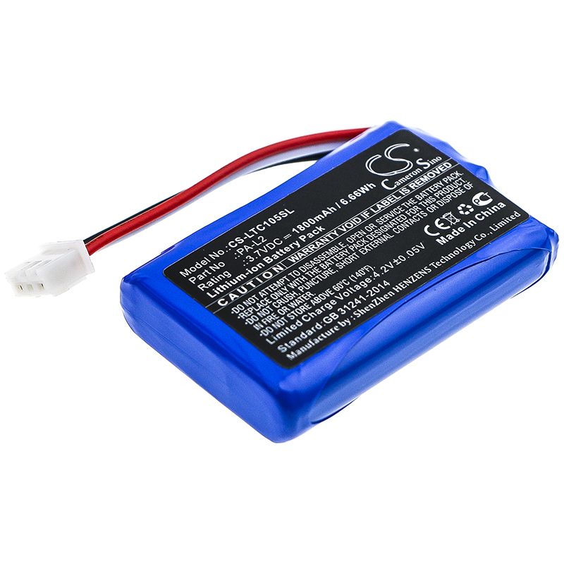 Li-ion Battery fits Labotect, Incontrol 1050 3.7V, 1800mAh Equipment & Survey & Test Cameron Sino Technology Limited