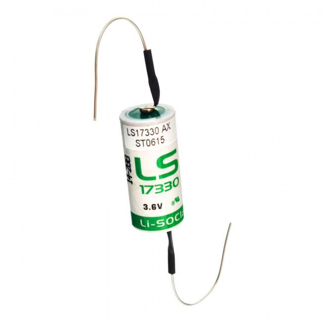 Saft LS17330 2/3A Size, 3.6V, 2.1Ah Li-SOCl Battery Saft and Tadiran Batteries Saft
