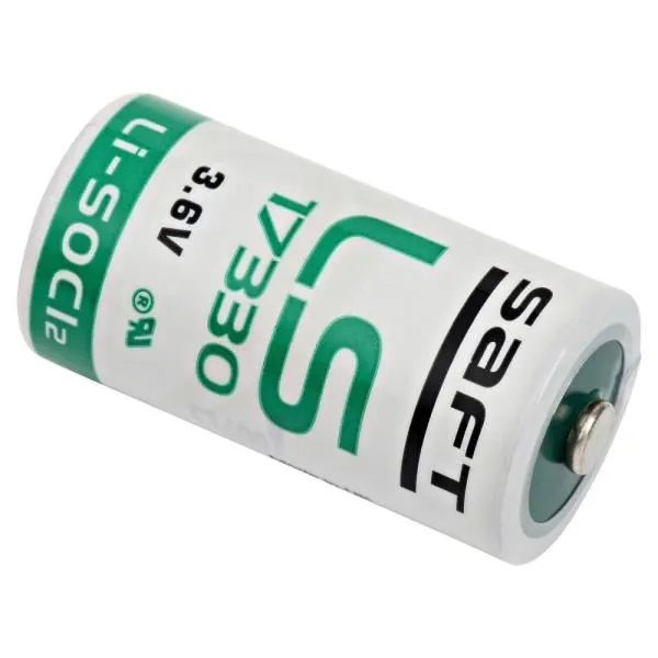 Saft LS17330 2/3A Size, 3.6V, 2.1Ah Li-SOCl Battery Saft and Tadiran Batteries Saft