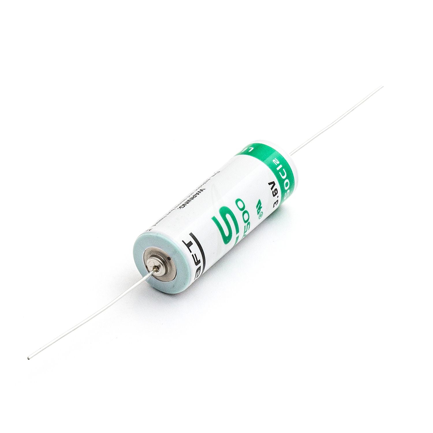 Saft LS17500 A Size, 3.6V, 3.6Ah Li-SOCl Battery Saft and Tadiran Batteries Saft