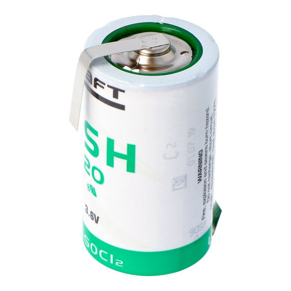 Saft LSH20 D Size, 3.6V, High Power 13Ah Li-SOCl Battery Saft and Tadiran Batteries Saft