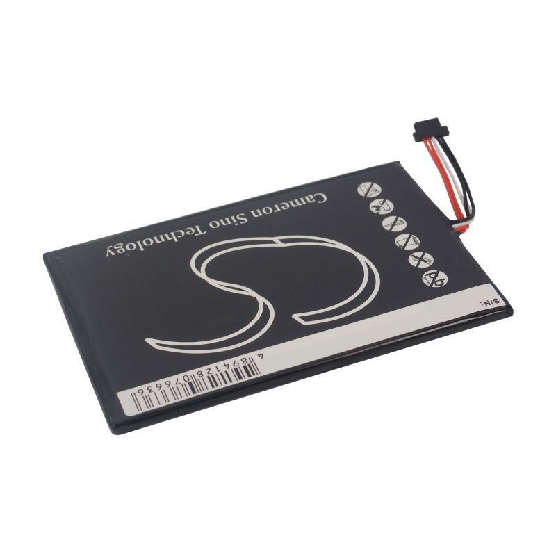 Li-Polymer Battery fits Pandigital, Novel 9, R90l200, Supernova Dlx 8 3.7V, 3000mAh E-book & E-reader Cameron Sino Technology Limited