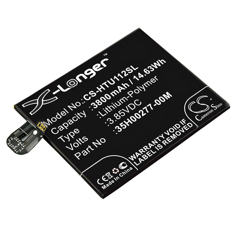 Li-Polymer Battery fits Htc, 35h00277-00m 3.85V, 3800mAh Mobile & SmartPhone Cameron Sino Technology Limited