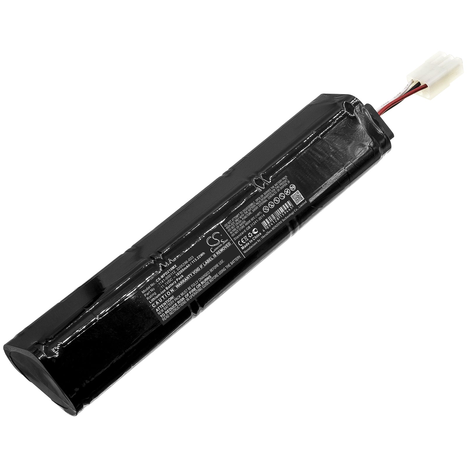 Li-ion Battery fits Medtronic, 11141-000112, 3205296-003, Physio-control, 11141-000112, 3205296-003 11.1V, 10200mAh Industrial Cameron Sino Technology Limited