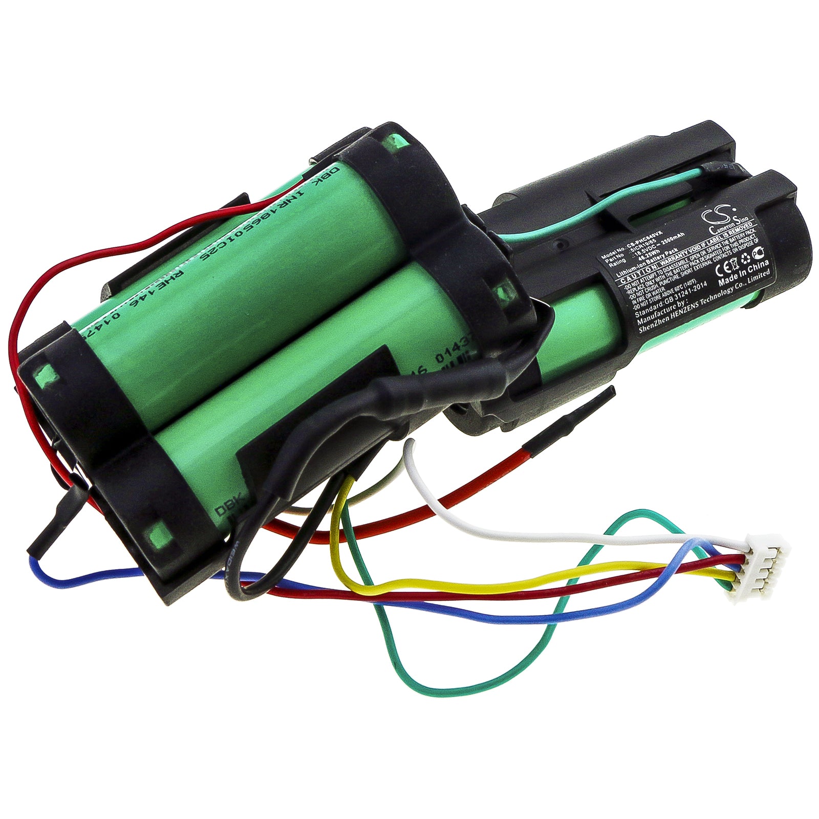 Li-ion Battery fits Philips, 5icr19/65 18.5V, 2500mAh Vacuum Cameron Sino Technology Limited