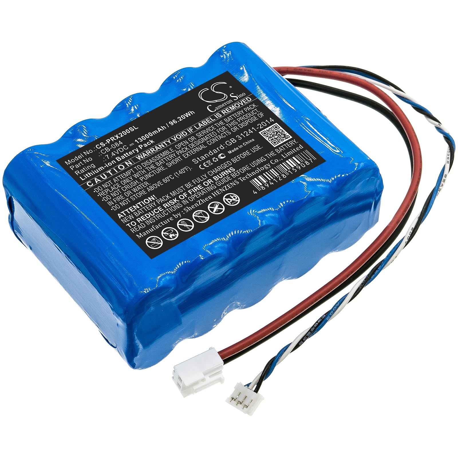 Li-ion Battery fits Promax, Cb-084 7.4V, 13000mAh Equipment & Survey & Test Cameron Sino Technology Limited