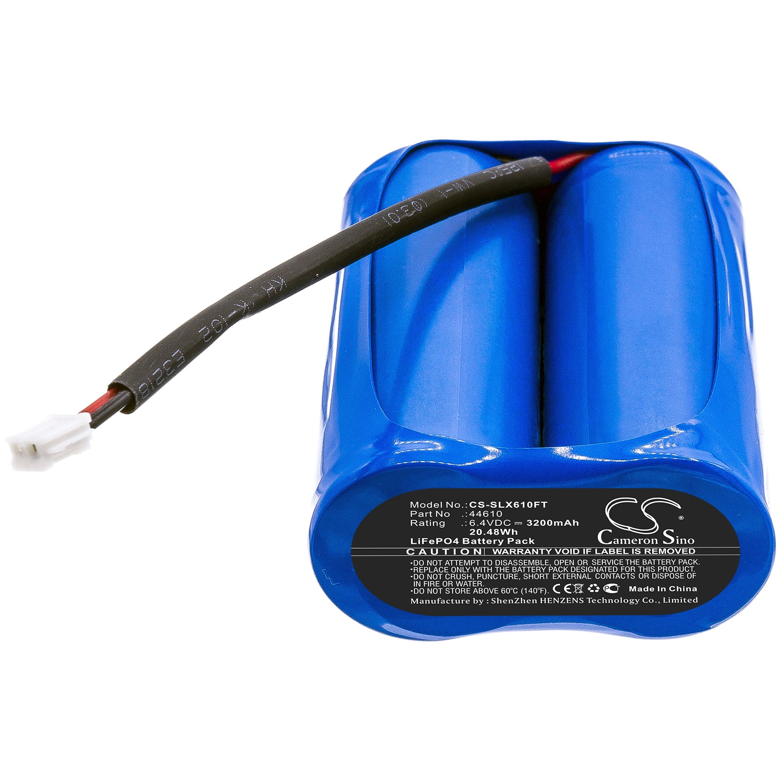 LiFePO4 Battery fits Streamlight, 44610 6.4V, 3200mAh Flashlight Cameron Sino Technology Limited