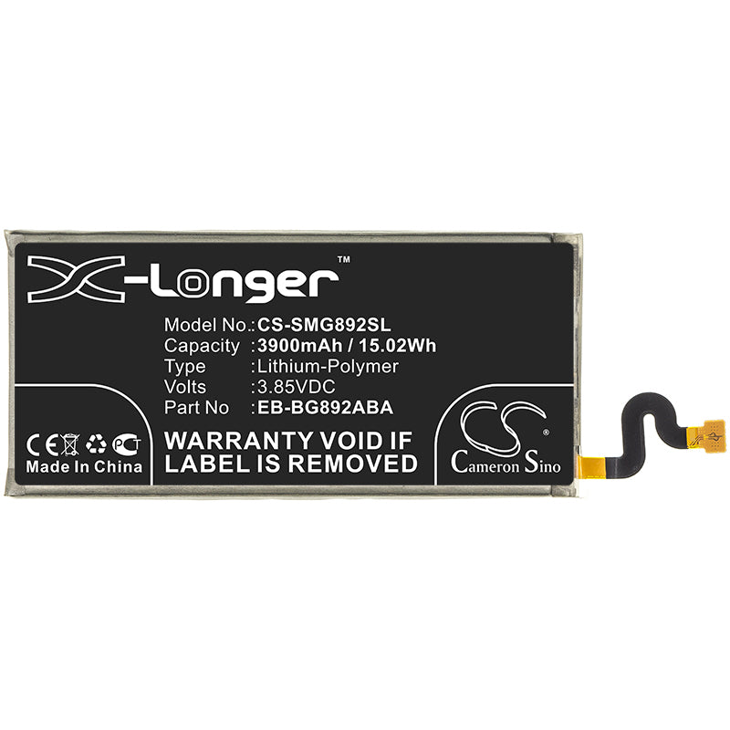 Li-Polymer Battery fits Samsung, Eb-bg892aba 3.85V, 3900mAh Mobile & SmartPhone Cameron Sino Technology Limited