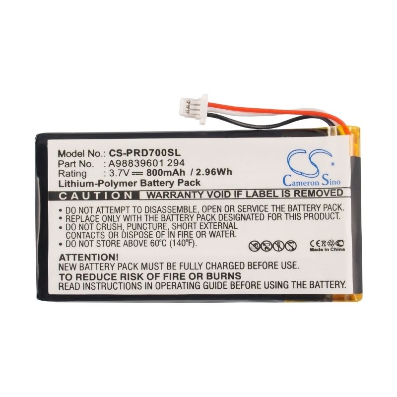 Li-polymer Battery Fits Sony, Prs-700, Prs-700bc, 3.7v, 800mah E-book & E-reader Cameron Sino Technology Limited
