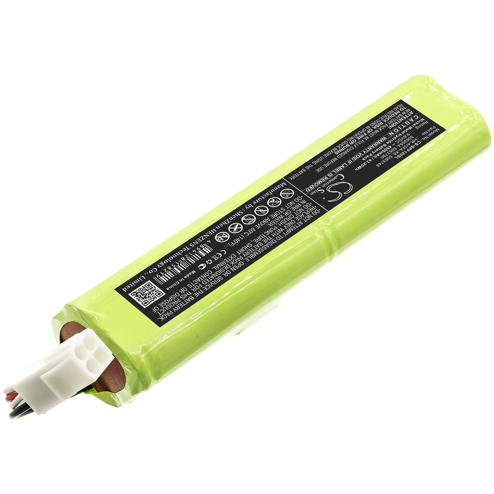 Ni-MH Battery fits Scott, 5063554, 5063748, 5063790, Hr-4/3fa-x8 9.6V, 4500mAh Equipment & Survey & Test Cameron Sino Technology Limited
