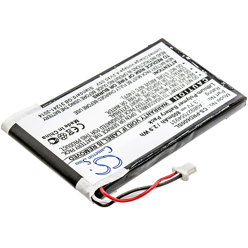 Li-polymer Battery Fits Sony, Prs-600, Prs-600/bc, Prs-600/rc 3.7v, 800mah E-book & E-reader Cameron Sino Technology Limited