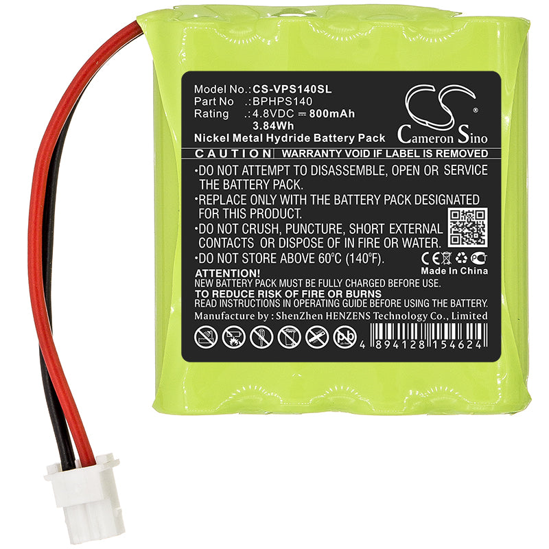 Ni-MH Battery fits Velleman, Bphps140 4.8V, 800mAh Equipment & Survey & Test Cameron Sino Technology Limited