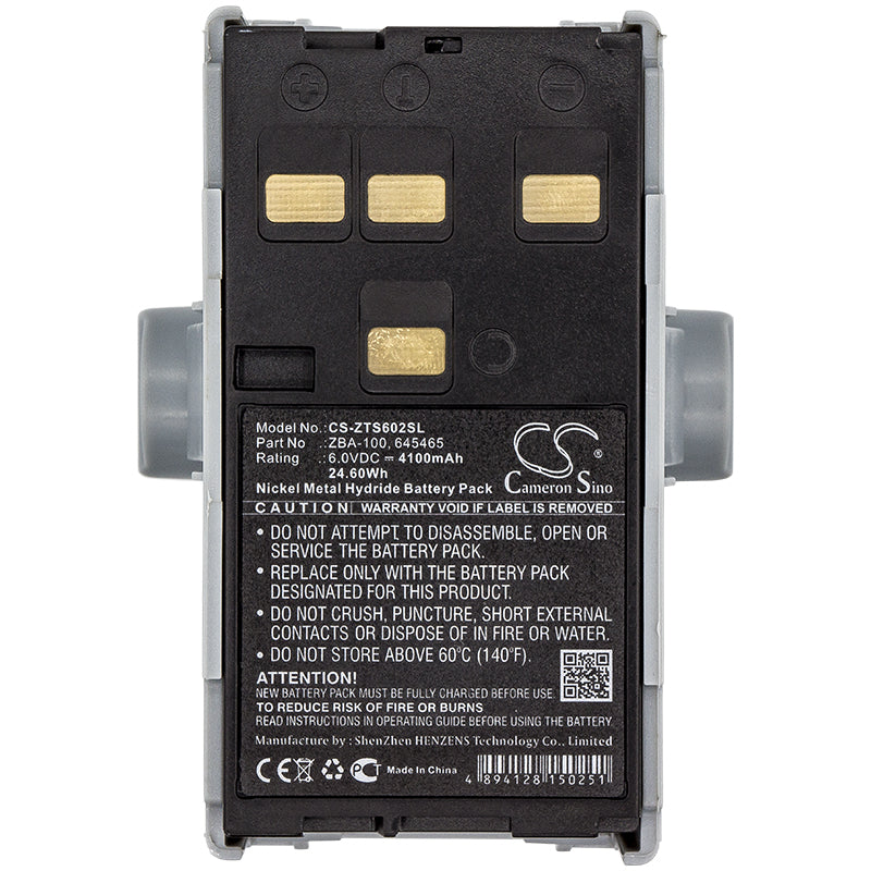 Ni-MH Battery fits Geomax, 645465, Zba-100 6.0V, 4100mAh Equipment & Survey & Test Cameron Sino Technology Limited