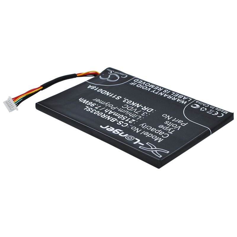 Li-polymer Battery Fits Barnes & Noble, Bnrv300, Bntv350, Nook Simple Touch 3.7v, 2150mah E-book & E-reader Cameron Sino Technology Limited